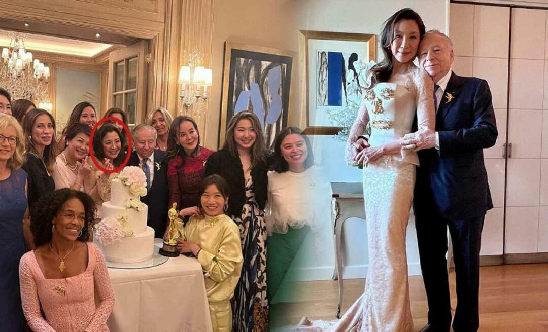 Menikah 20 tahun kemudian! Semua mata tertuju pada gaun pengantin unik Michelle Yeoh!