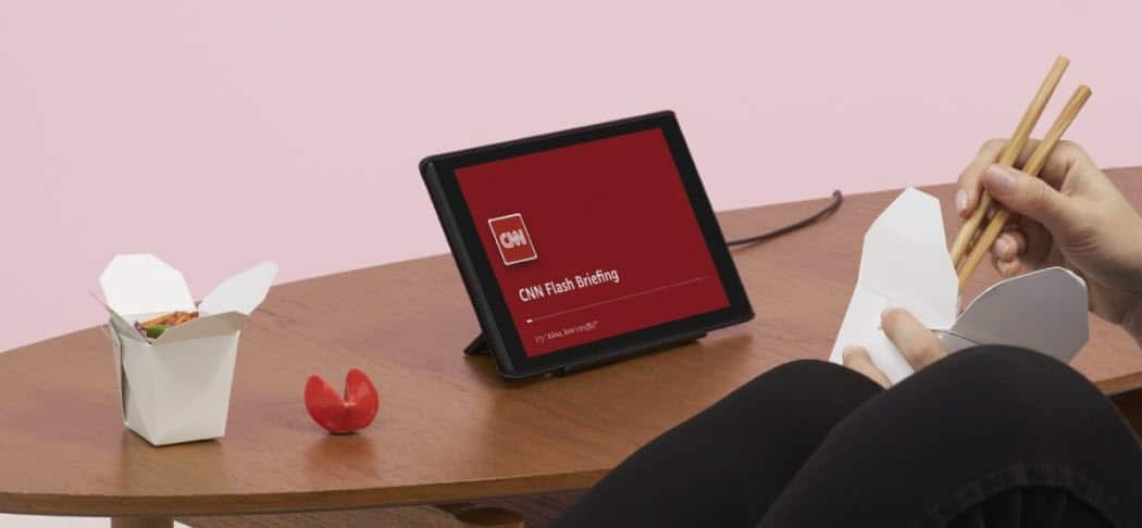 Ubah Alexa Wake Word untuk Fire HD Tablet dalam Show Mode