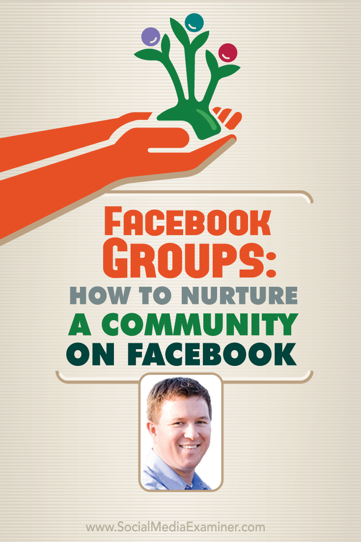 Grup Facebook: Cara Memelihara Komunitas di Facebook: Penguji Media Sosial