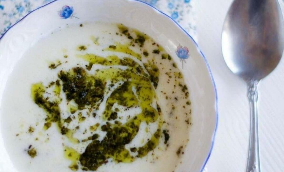 Apa resep sup Anatolia? Apa saja bahan sup Anatolia?