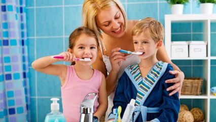 Membuat pasta gigi alami untuk anak-anak di rumah