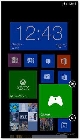 Ubin kustomisasi Windows Phone 8 1