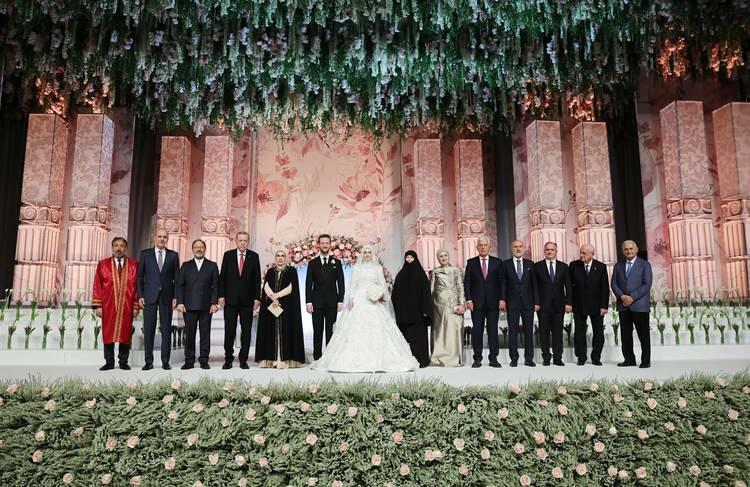 Upacara pernikahan keponakan Presiden Erdoğan, Osama Erdoğan