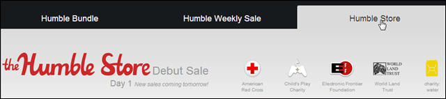 HumbleBundle Meluncurkan Daily-Deal Store