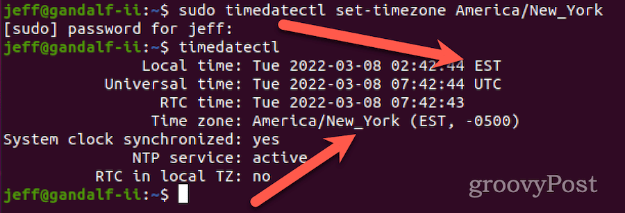 cara mengatur zona waktu di linux menggunakan timedatectl