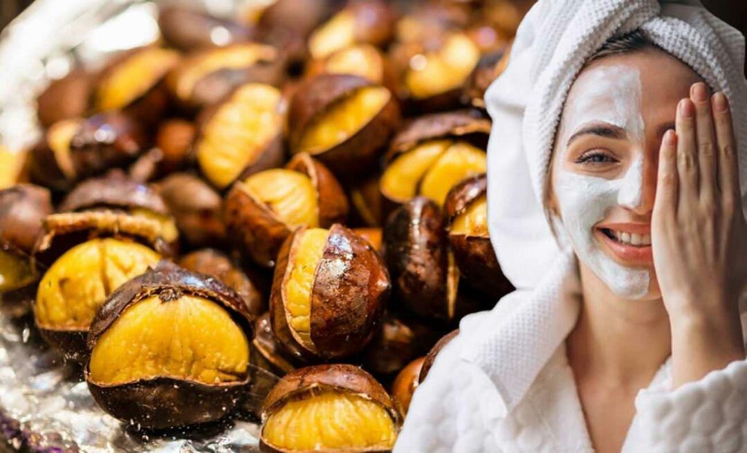 Apa saja manfaat kastanye untuk kulit? Membuat masker kulit dari buah chestnut