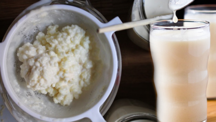 Bagaimana kefir dibuat? Apa manfaat kefir? Apa fungsinya minum jus kefir?