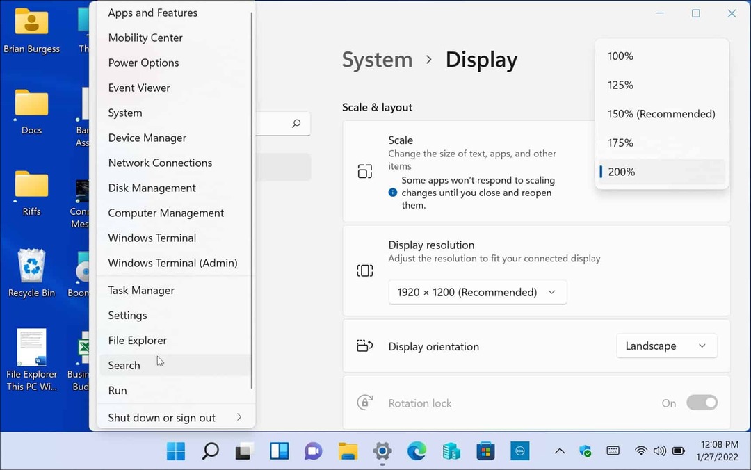 Cara Menyesuaikan Pengaturan Skala Tampilan di Windows 11