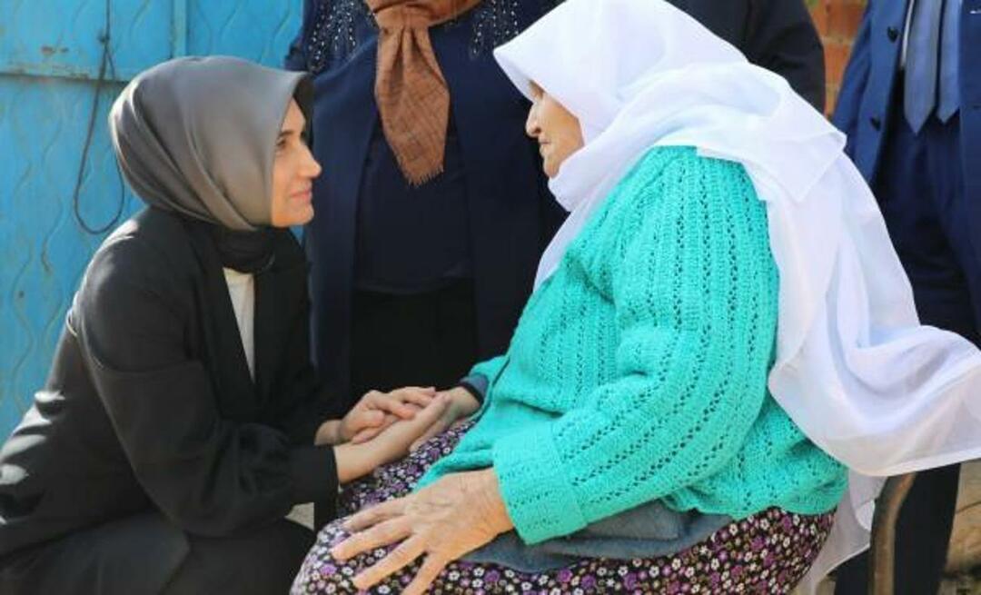 Gubernur Yiğitbaşı memenuhi keinginan terbesar bibi Kezban yang berusia 96 tahun