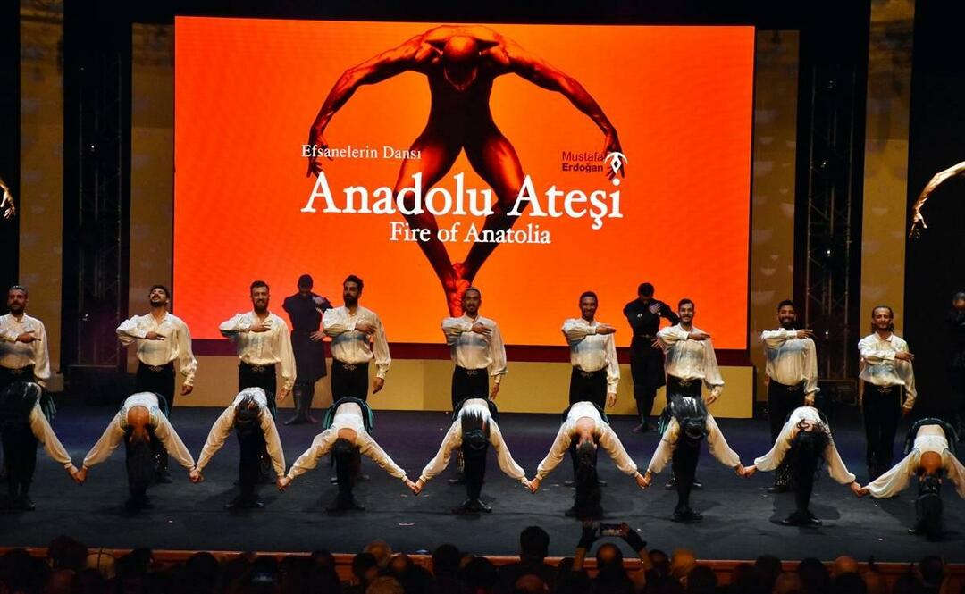  2. Korkut Ata Festival Film Dunia Turki Fire of Anatolia dance group