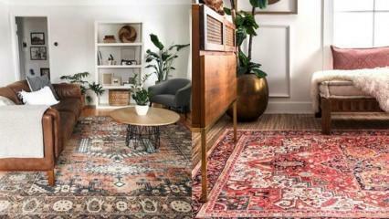 Bagaimana memilih warna karpet dalam dekorasi rumah?