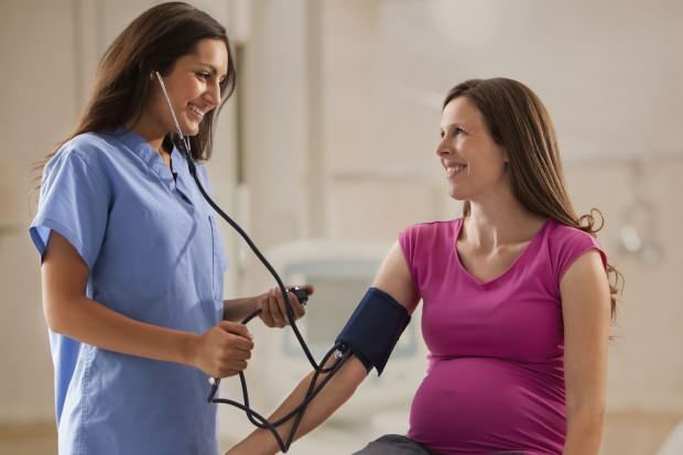 Apa yang seharusnya menjadi tekanan darah selama kehamilan?