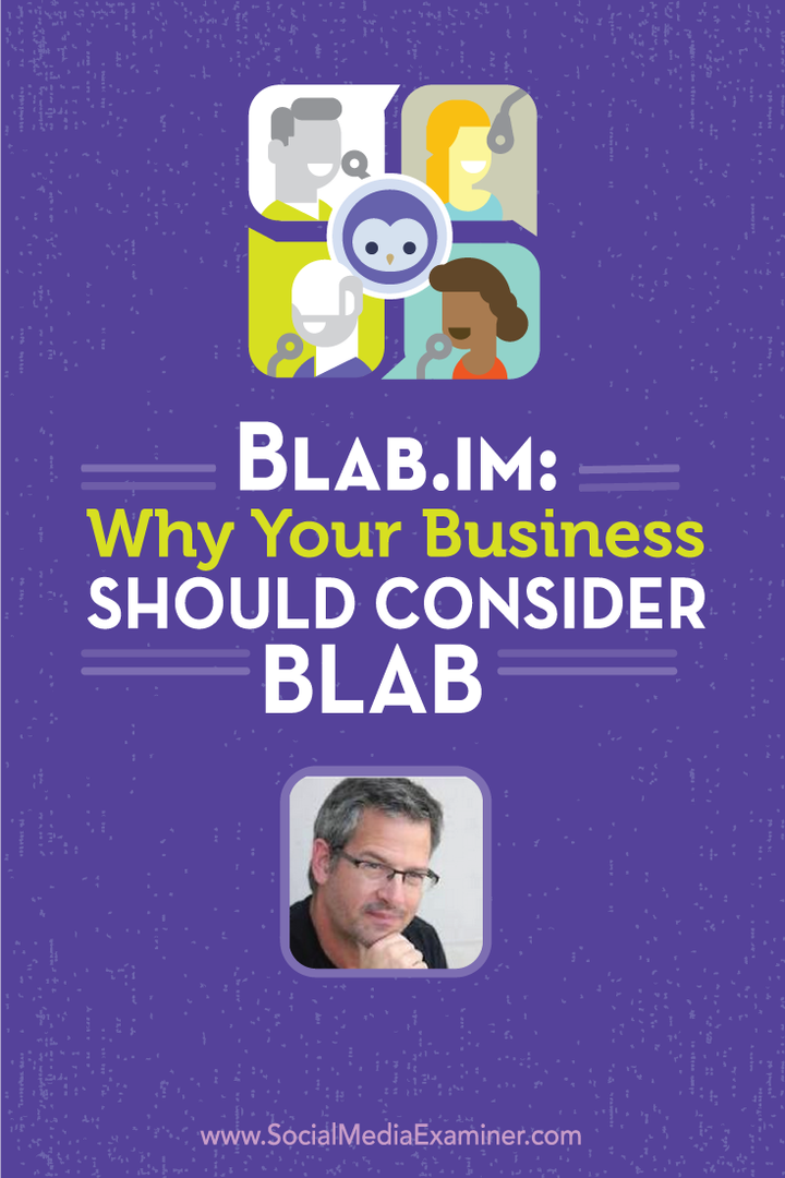 Blab.im: Mengapa Bisnis Anda Harus Dipertimbangkan Blab: Penguji Media Sosial