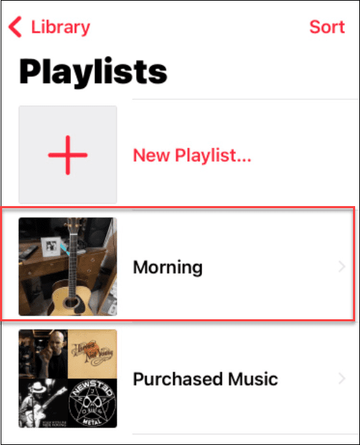 ubah gambar daftar putar di apple music