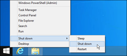 Matikan tombol Start Windows 8.1