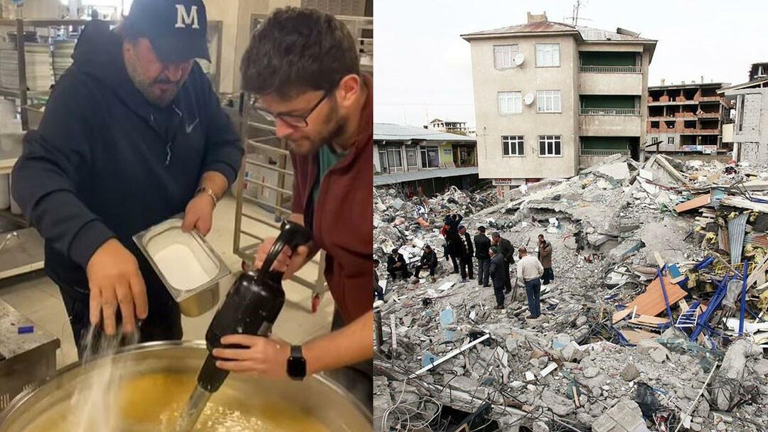 Mehmet Şef berada di zona gempa