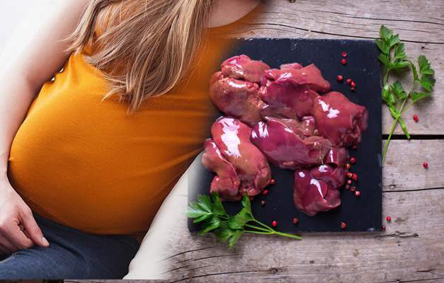 Bisakah hati dimakan selama kehamilan