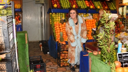 300 TL belanja buah dari Yıldız Tilbe