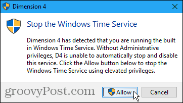 Hentikan Layanan Waktu Windows
