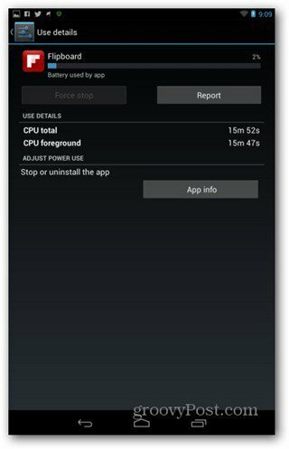 Info aplikasi Nexus 7