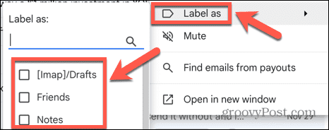 label gmail sebagai