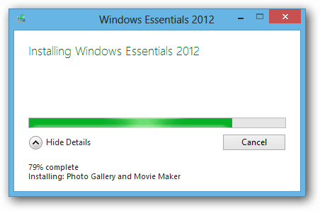 Instalasi Windows Essentials 2012