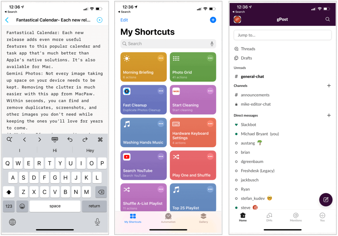 Panduan GroovyPost 2020 Untuk Aplikasi iOS Terbaik Yang Harus Anda Gunakan