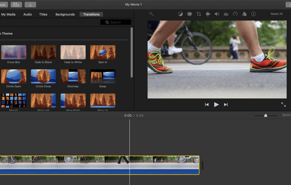 iMovie adalah opsi pengeditan video luar biasa untuk pemula.