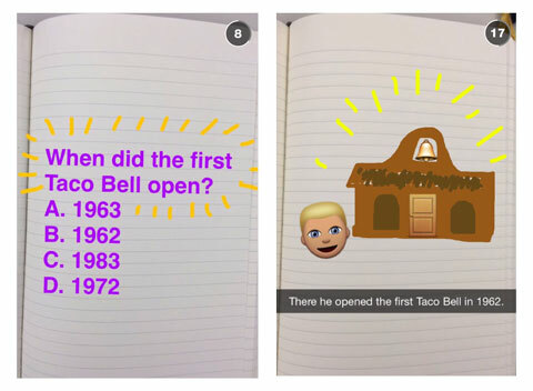 gambar snapchat taco bell