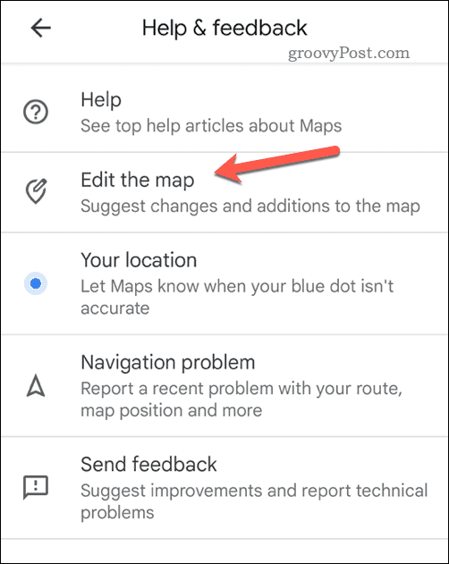 Edit peta di Google Maps