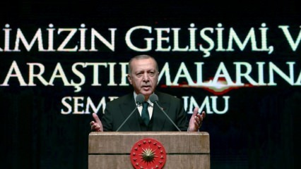 Kata-kata terpuji dari Presiden Erdoğan ke Diriliş Ertuğrul