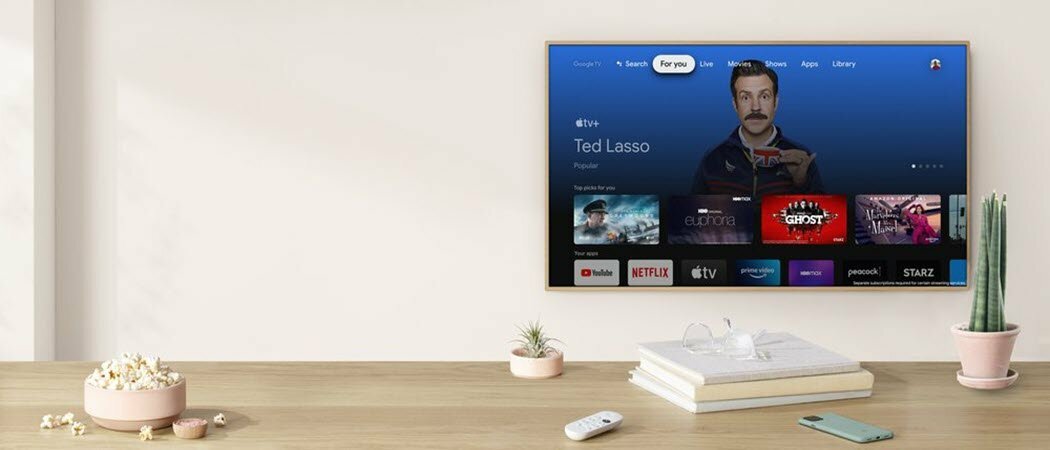 Apple TV Hadir di Chromecast dengan Google TV