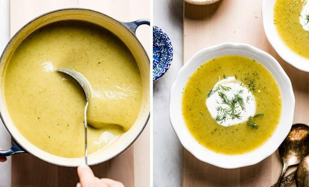 Bagaimana cara membuat sup zucchini krim yang sehat? Resep Sup Labu Krim Mudah