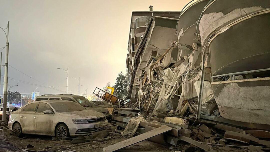 Pesan dukungan dari TRT untuk korban gempa! Bantuan ke zona gempa dari set film dan serial TV