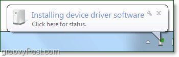 tunggu windows 7 untuk menyelesaikan instalasi pada driver perangkat bluetooth Anda