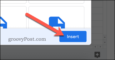 Mengimpor file di Google Sheets