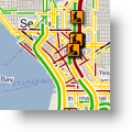 Lalu Lintas Langsung Google Maps untuk Jalan Arteri