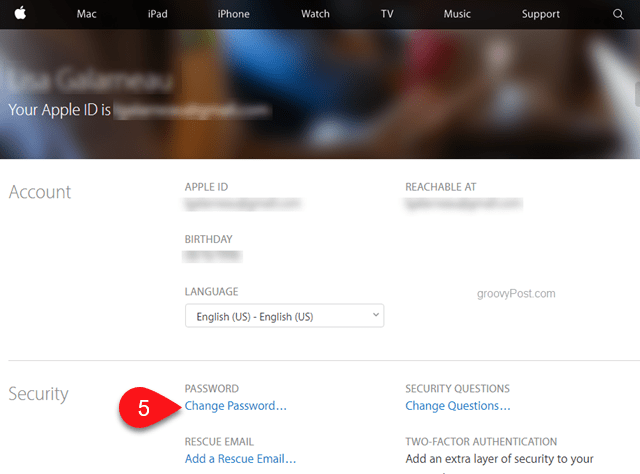 Cara Mengatur Ulang Kata Sandi Apple iCloud Anda - 5