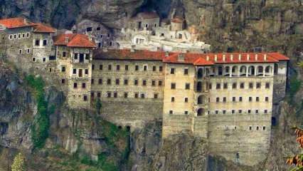 Minat yang kuat di Biara Trabzon Sumela!