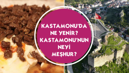 Apa yang harus dimakan di Kastamonu? Apa yang terkenal dengan Kastamonu?