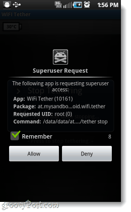 permintaan izin pengguna super