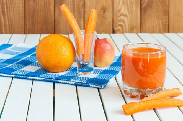 wortel dan smoothie jeruk