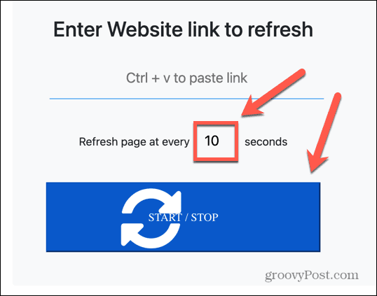 waktu refresh penyegar halaman