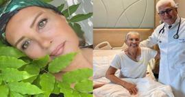 Wanita cantik berlesung pipit berusia 60 tahun Bahar Öztan mengumumkan dari kamar rumah sakitnya! 