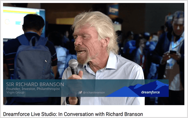 Contoh wawancara dreamforce richard branson