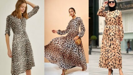 Bagaimana cara menggabungkan pakaian pola leopard?