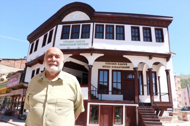 Kedai kopi Tokat yang berusia seabad telah diubah menjadi 'Museum Demokrasi'