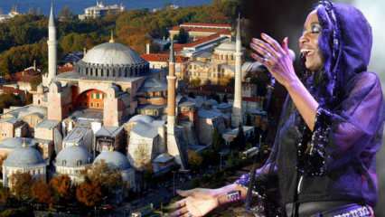 Dukungan dari penyanyi AS Della Miles untuk membuka Hagia Sophia untuk beribadah