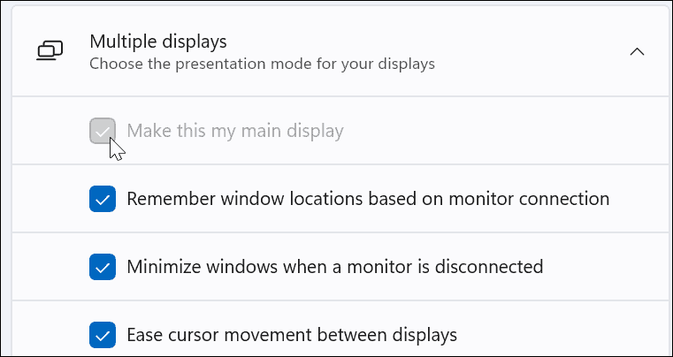 pindahkan bilah tugas ke monitor kedua di windows 11