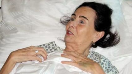 Fatma Girik dirawat di rumah sakit